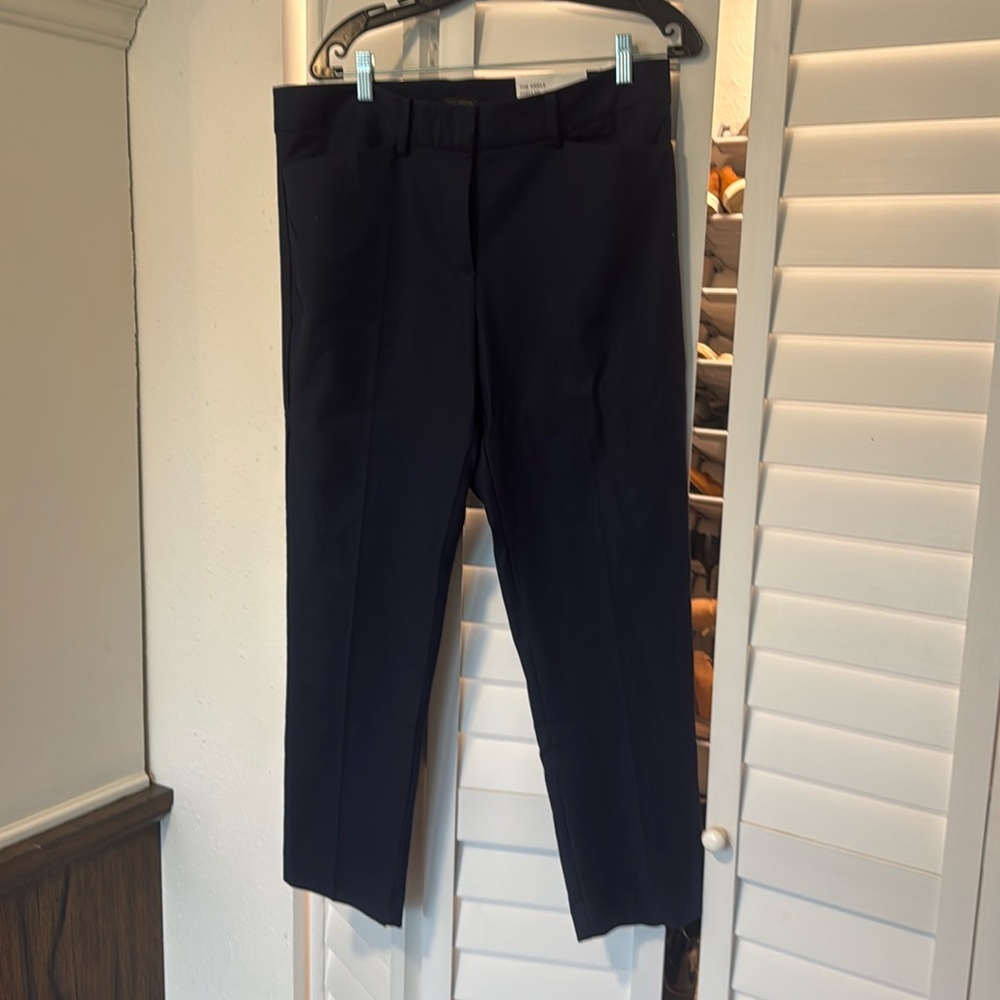 Blue Ann Taylor Slacks The Ankle curvy fit size 8
